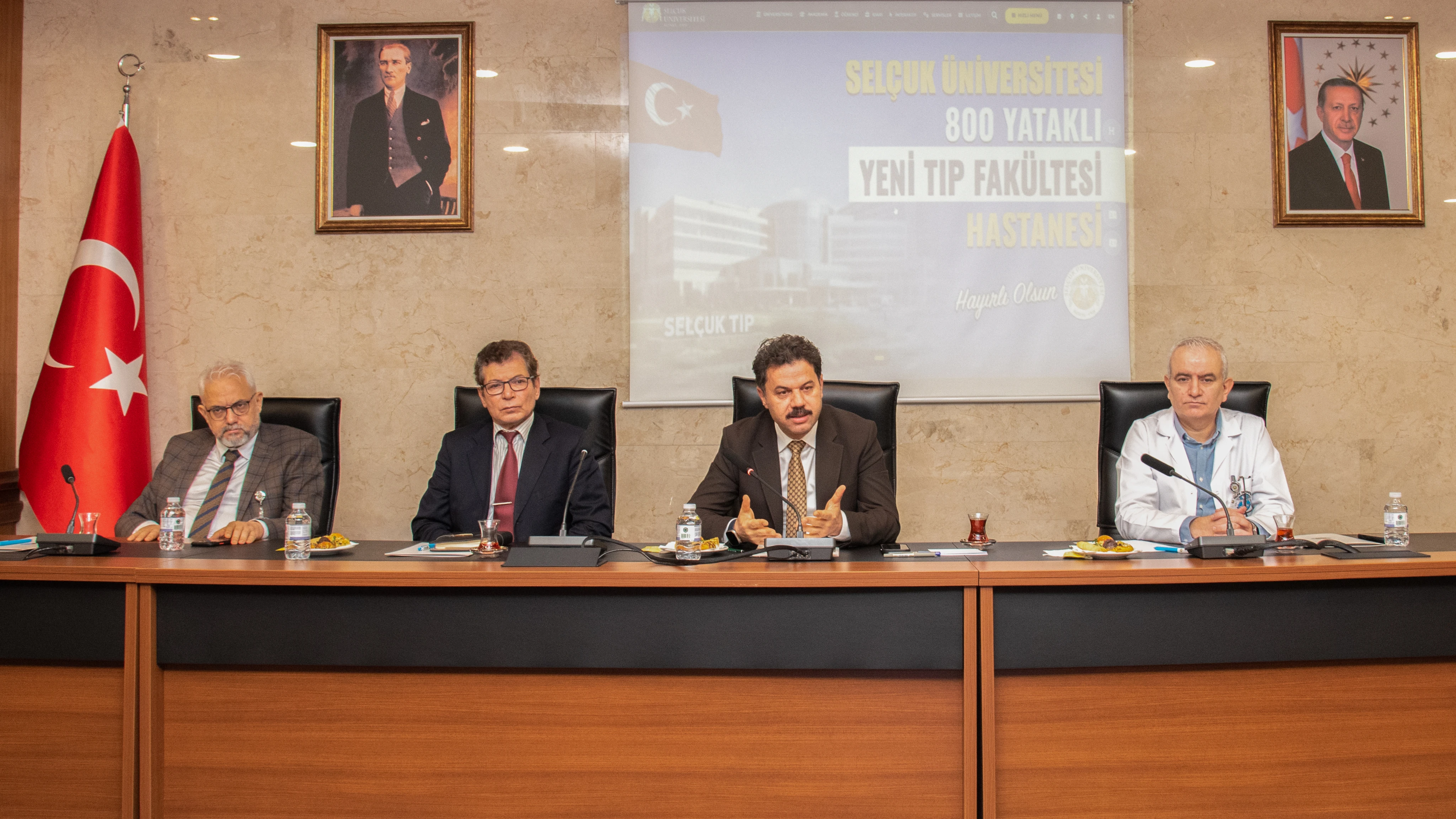 Yeni Tıp Fakültesi Hastanesi süreci ana bilim dallarıyla değerlendirildi